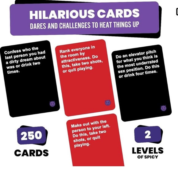 Do or Drink Naughty Edition - Couples Games for Adults - Picture 4 of 6